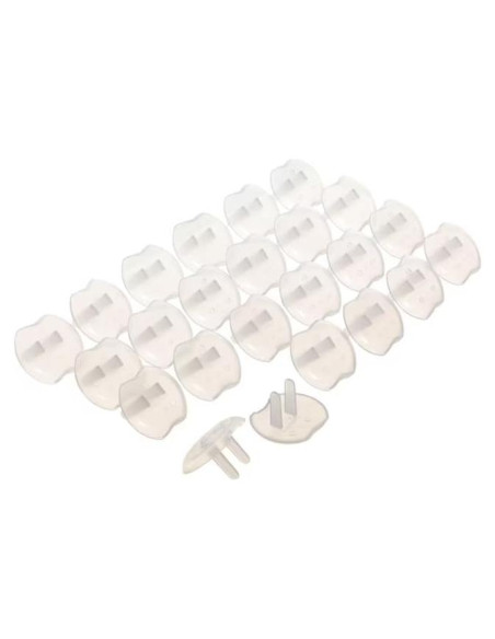 Cubiertas de Seguridad para Enchufes Bebés Rocky Mountain - 24 Unidades