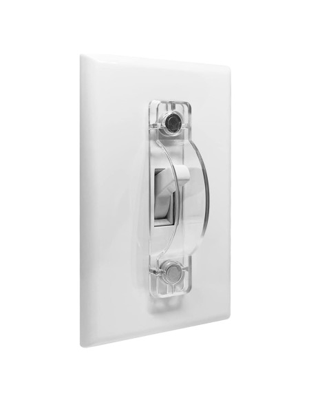 Cubierta de Interruptor Magnético ILIVABLE Transparente - Paquete de 2
