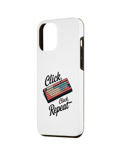 Funda iPhone 14 Pro Max Click, Clack, Repeat Mecánico 2