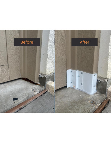 Escudo de Plagas Hern's Pro para Garaje - Barrera Aluminio 20x15 cm