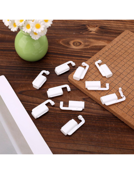 10 Cubiertas de Cable USB para Bebés - Protector PP Blanco