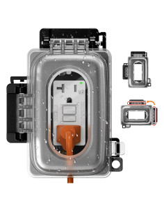 Cubierta de Salida Exterior ELEGRP 1 Gang a Prueba de Clima
