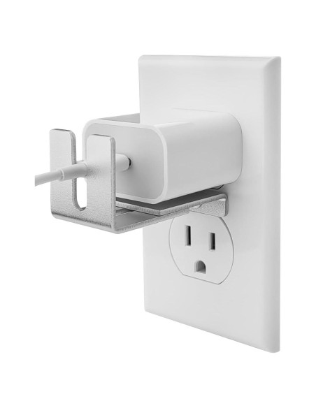 Bloqueo de Toma de Corriente ILIVABLE Ajustable Plata