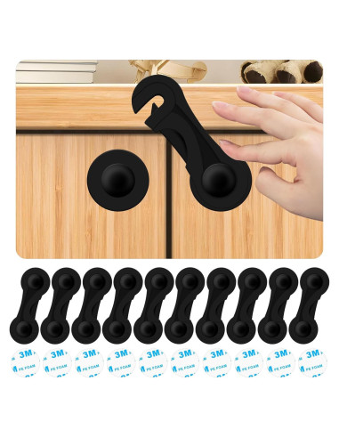 Cerraduras de Seguridad para Niños Furein - Paquete de 10