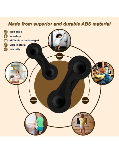 Cerraduras de Seguridad para Niños Furein - Paquete de 10