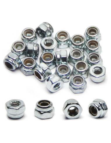 Tuercas de Bloqueo Hexagonales MroMax M2.5 x 0.45mm - 20 Pcs