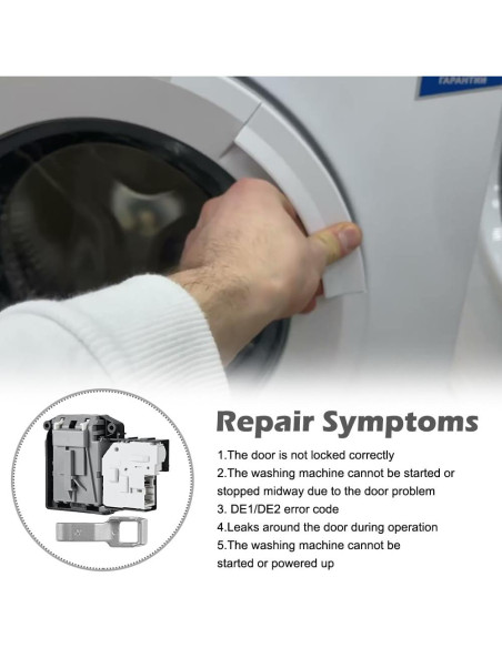 Interruptor de Bloqueo de Puerta Lavadora Velarionna EBF61315802