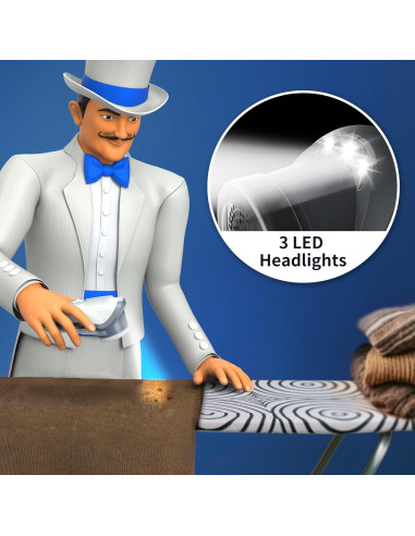 Quitapelusas MR.SIGA Portátil con Luces LED y 2 Cuchillas