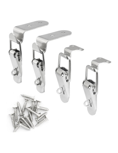 4 Pestillos de Acero Inoxidable 90 Grados ITROLLE para Caja