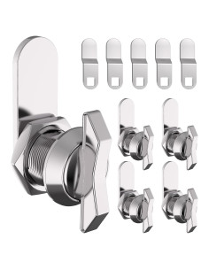 Juego de Cerraduras de Cam Offset WELLUCK 5 Piezas 16mm