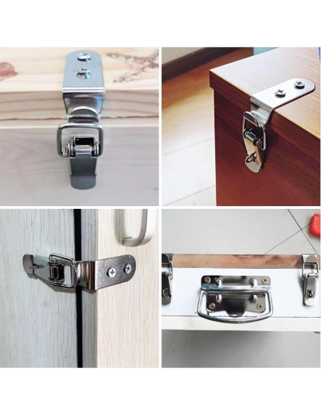 4 Pestillos de Acero Inoxidable 90 Grados ITROLLE para Caja