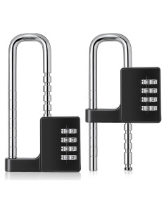 Cerraduras de Gabinete Gisafai 2 Piezas Combinación 4 Dígitos