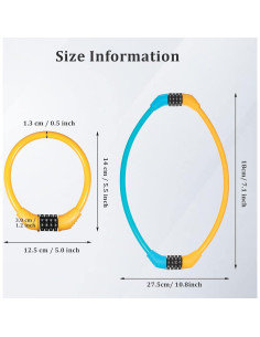 Cerradura de Refrigerador Hestya 3 Piezas 10000 Combinaciones 2