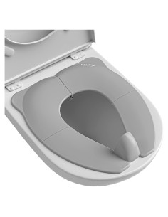 Asiento de Inodoro Portátil Maliton para Niños Plegable Gris