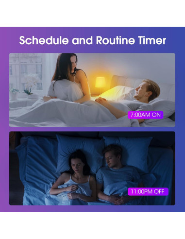 Bombilla LED Inteligente Energético A19 RGB E26 800LM 60W