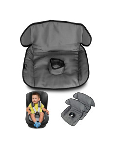 Protector de Asiento de Coche Lynmark Gris 2 Paquete 100% Impermeable