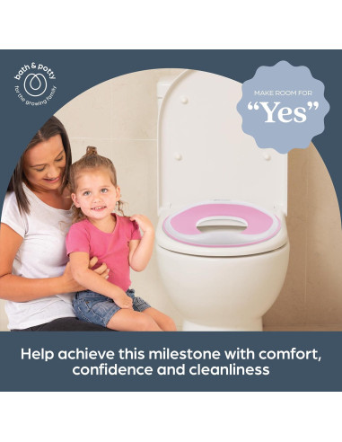 Asiento de Inodoro para Entrenamiento Dreambaby Rosa Antideslizante