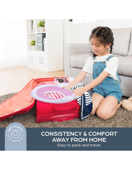 Asiento de Inodoro para Entrenamiento Dreambaby Rosa Antideslizante Asiento de Inodoro para Entrenamiento Dreambaby Rosa Antideslizante