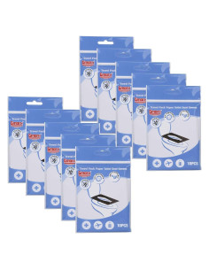 Cubiertas de Asiento de Inodoro Gmark XL 100% Papel Virgen 100 PCS