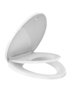 Asiento de Inodoro Alargado MUNNAR CR107 Blanco con Asiento Infantil