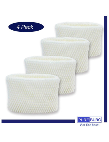 Paquete de 4 Filtros de Humidificador PUREBURG HAC-504