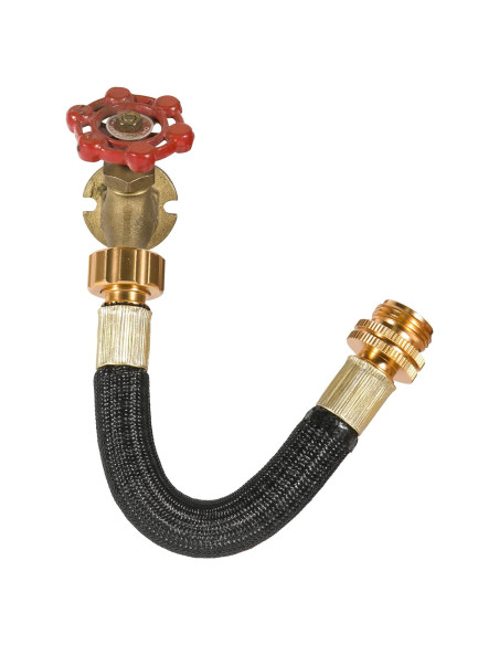 Extensión de Manguera de Jardín Boersite 0.24m Flexible Negro