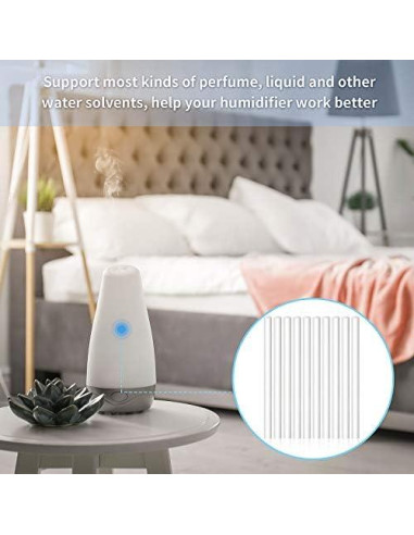 40 Filtros de Algodón para Humidificador Boao 10 cm Repuesto