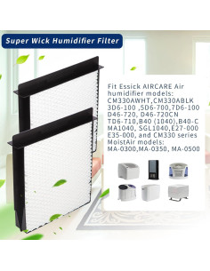 Filtro de Mecha Essick 1040 para Humidificadores AIRCARE 2