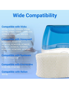 Filtro de Humidificador WF2 NISHCON - Paquete de 4 Unidades 2