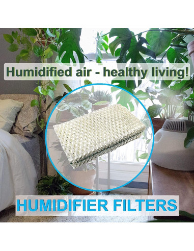 Filtro de Mecha HQRP para Humidificador - 4 Paquetes