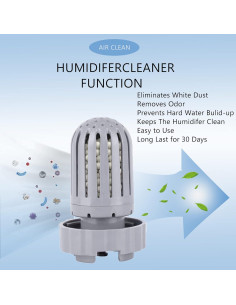 Paquete de 6 Filtros de Cartucho Mixzeny para Humidificador 2