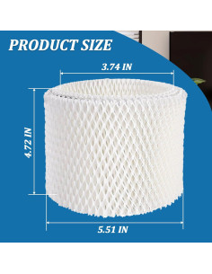 Filtro de Humidificador Cenipar WF2 - Paquete de 4 Unidades 2