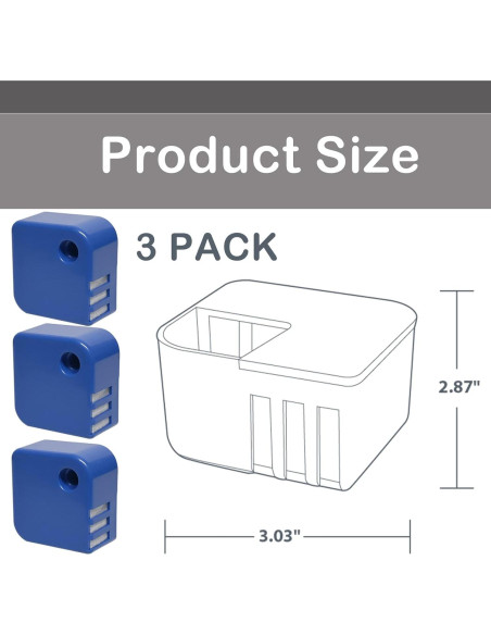 Cartuchos de desmineralización Macaberry PDC51V1 x3 para humidificadores Vicks