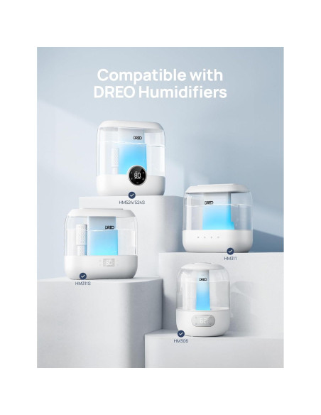 Cartucho de Desmineralización Dreo DR-HPA020 para Humidificadores