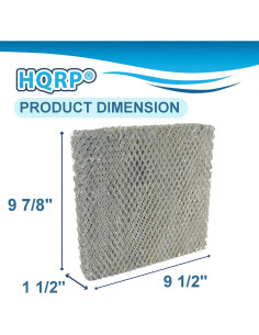 Filtro de Agua HQRP para Humidificadores Trane HUMD200 24.1x25.1 cm 2