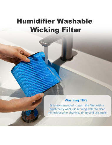 Filtro de Reemplazo Humidificador Lavable Harebery MIRO PRO - Paquete de 2