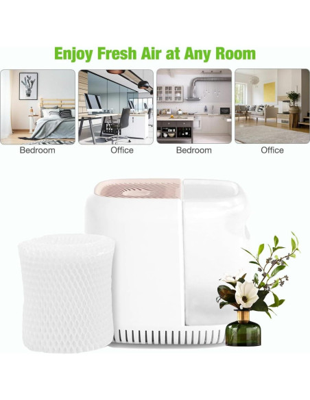 Paquete de 4 Filtros HEPA Aokcsha para Humidificadores Canopy