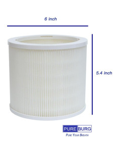 Filtros de Reemplazo PUREBURG AS06FT-2 para Purificador de Aire 2