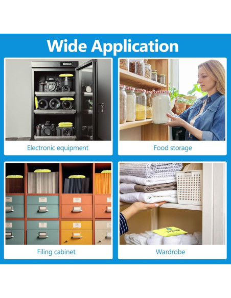 10 Paquetes Gel de Silicona Deshidratante 100g Threlaco