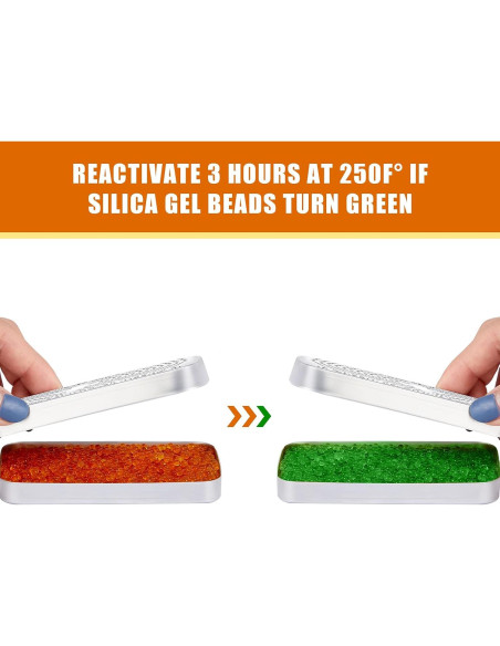 Paquete de 6 deshumidificadores de gel de sílice 40g Nuanchu