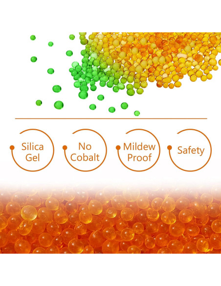 Paquete de 6 deshumidificadores de gel de sílice 40g Nuanchu