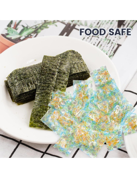 100 Paquetes de Gel de Sílice Deshidratante 2g Wisemini 100 Paquetes de Gel de Sílice Deshidratante 2g Wisemini