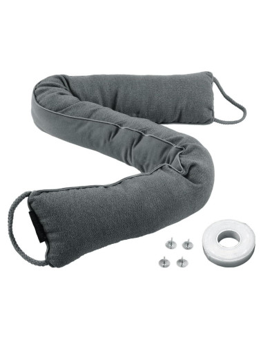 Tapón de Corrientes de Aire Hibate 91cm Gris - Bloqueador Eficaz