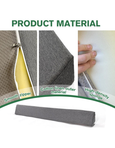 2 Paquetes Bloqueador de Corrientes de Aire JZHLLA 190cm y 94cm