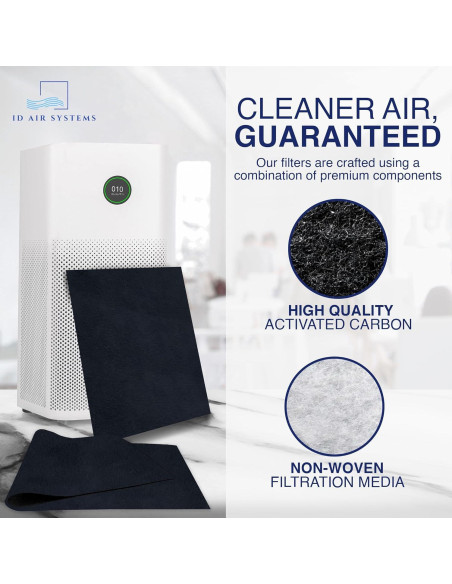 Filtro de Carbón Activado ID Air Systems 1 Paquete 40.64x121.92 cm