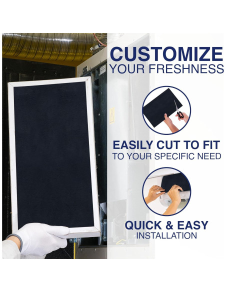 Filtro de Carbón Activado ID Air Systems 1 Paquete 40.64x121.92 cm