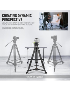 Carro de Trípode NEEWER NW-600 para Fotografía 22.68 kg 2