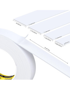 Cinta de Espuma Autoadhesiva COUMENO 4.5cm x 5m para Sellado 2