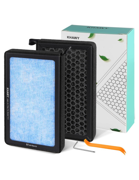 Filtro de Aire de Cabina KHAWY HEPA para Tesla Model 3 y Y 2016-2025