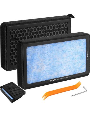 Filtro de Aire de Cabina KHAWY HEPA para Tesla Model 3 y Y 2016-2025